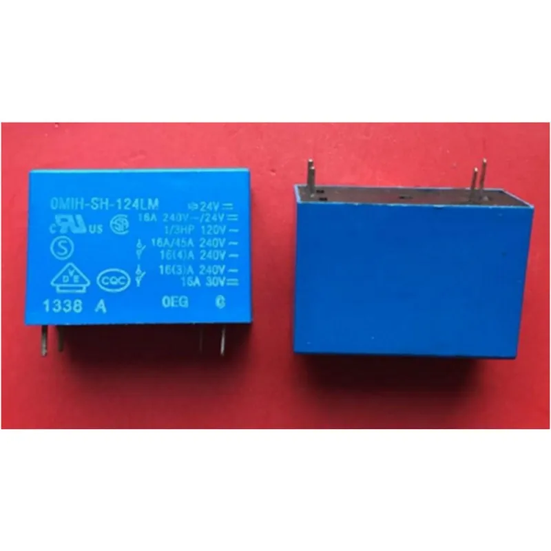 Free shiping    wholesale   10pcs/lot  relay   OMIH-SH-124LM