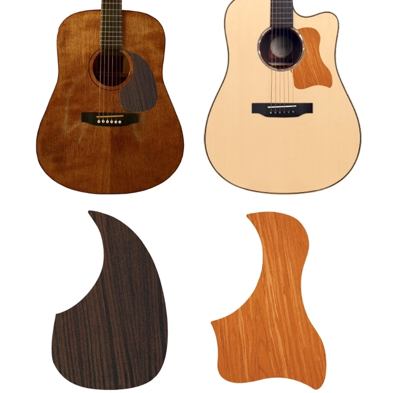 

Adhesive Folk Guitar Protective Shells Guard Anti-Scratch Pickguard Sticker Acoustic Guitar Pickguard Scratch Plate