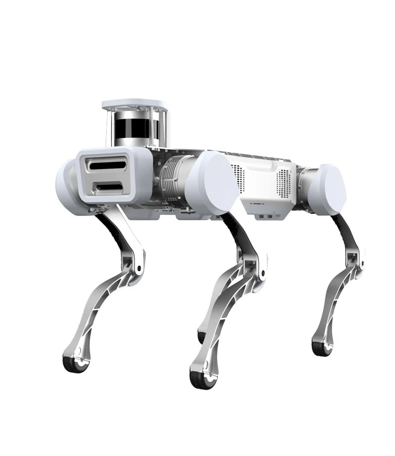 Achieving Artificial Intelligence for Educational & Entertainment Remote Control Smart Metal Quadruped Adult Robot Dog Go2
