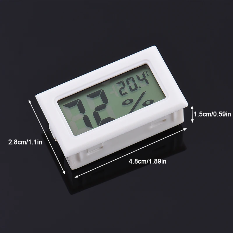 Digital LCD Thermometer Hygrometer for Pet Ant Farm Ant Nest Anthill Workshop Tools Reptiles Turtle Box Insect Box Accessories