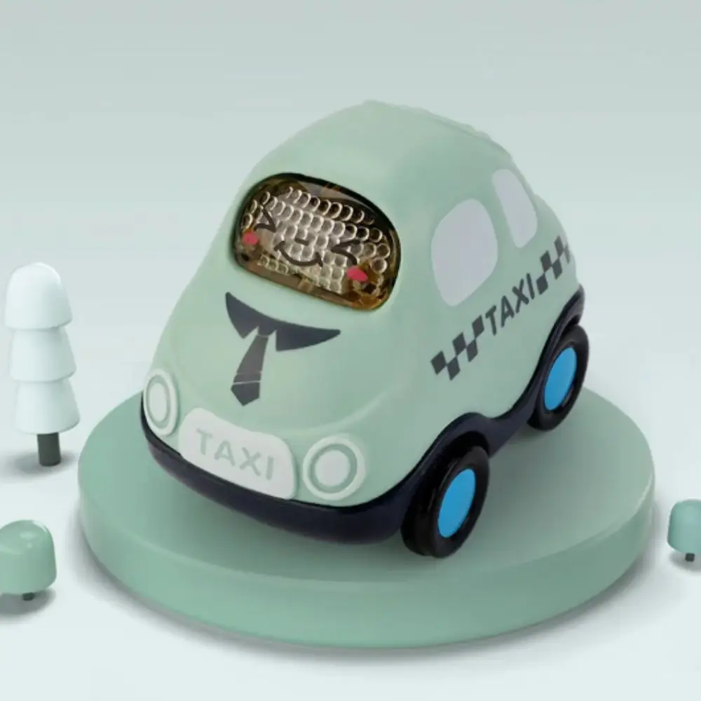 衝突防止慣性玩具車サウンドディスプレイ耐衝撃性ミニカー本物の照明漫画デザインプルバックカー子供教育