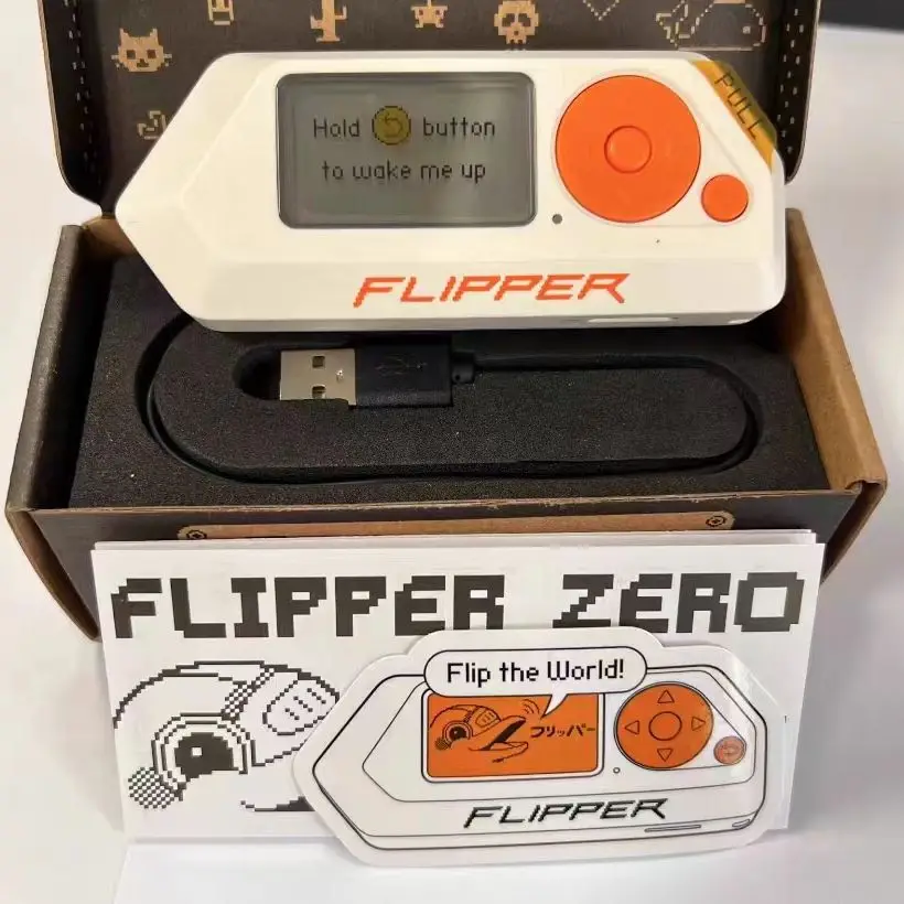 Originale Flipper Zero Electronic Pet Dolphin per la programmazione Geek Open Source multifunzionale Remote Control Widget