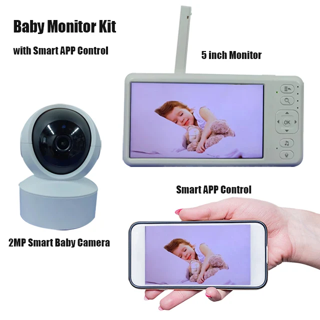 WiFi Wireless Smart APP Control Baby Monitors