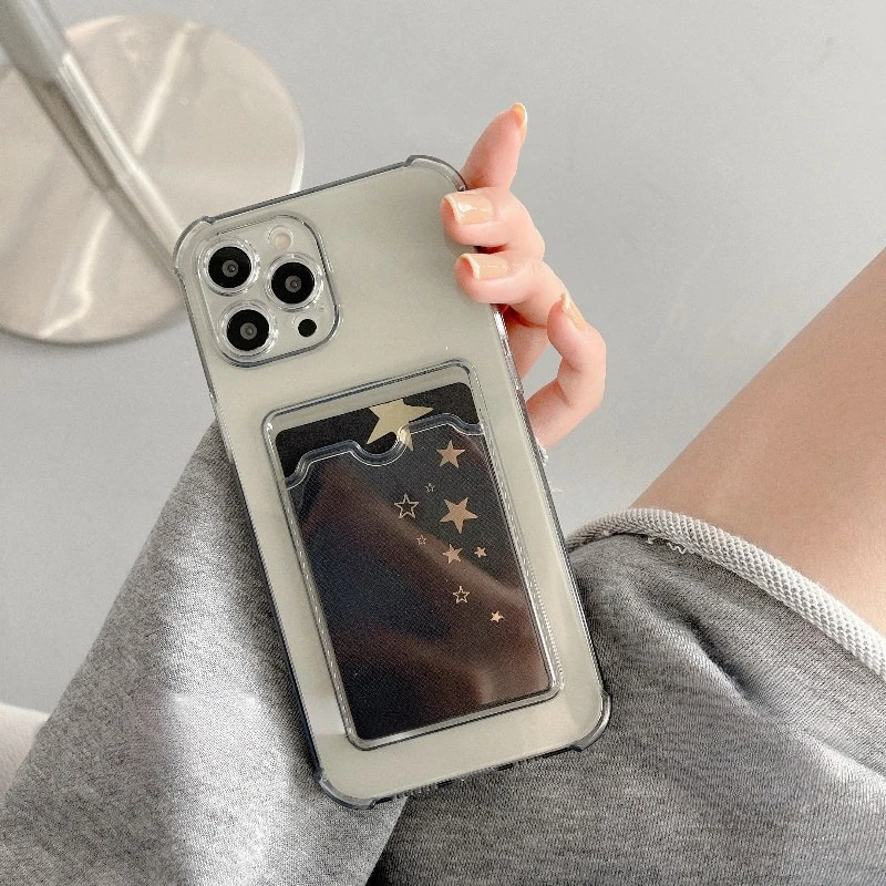 New Card Holder Phone Case For Samsung Galaxy A56 A26 A36 5G M55 A16 A06 A05 A05s 4G 5G Soft Casing Anti-fall Back Cover - náhled 3