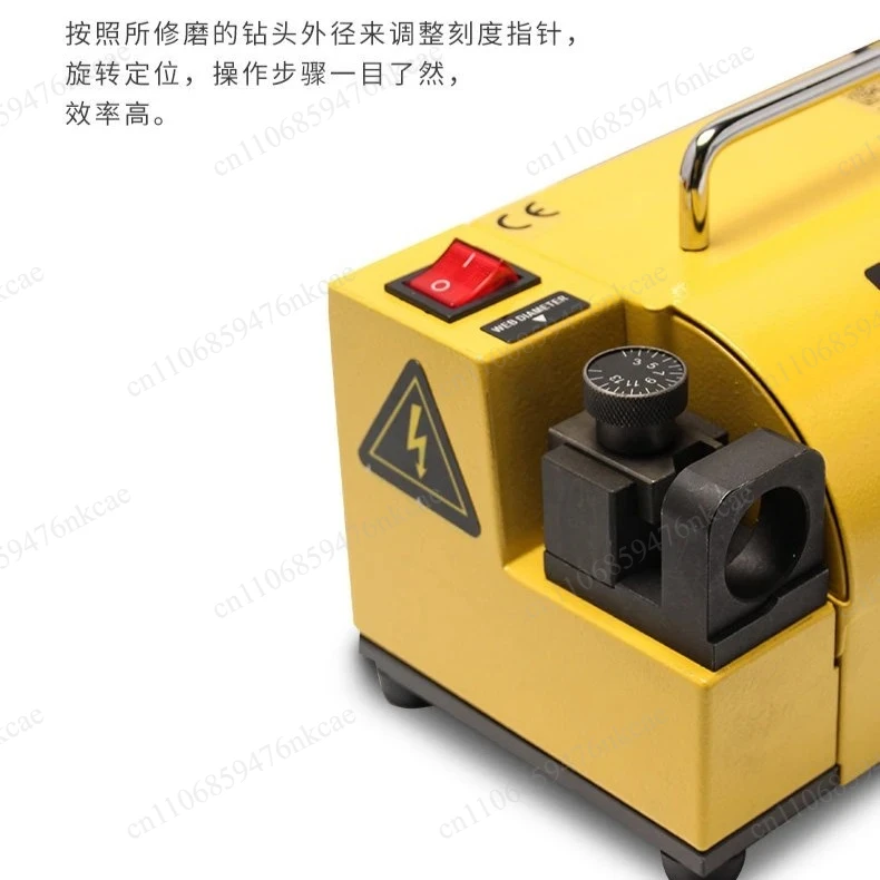 

MR-20G Drill Bit Sharpener Grinder 2mm To 20mm Twist Drill Bit Grinder with CBN Wheel