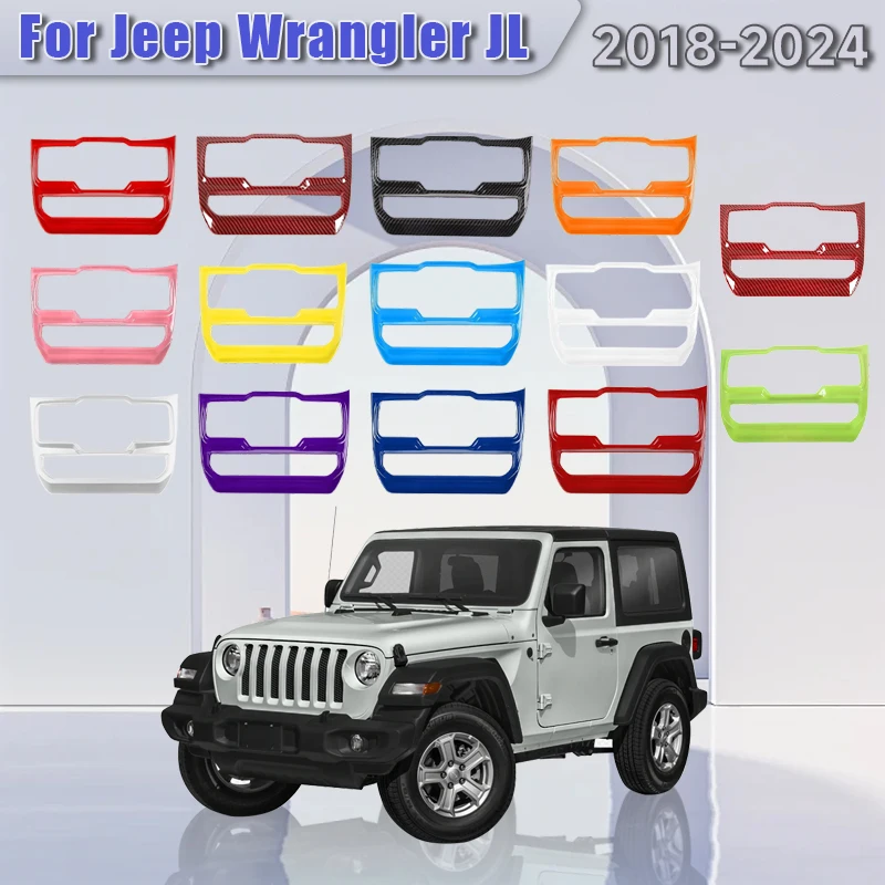 

Формы для интерьера Jeep Wrangler JL 2018-2023 Панель управления вентиляцией, pegatina de decoración, аксессуары для интерьера п