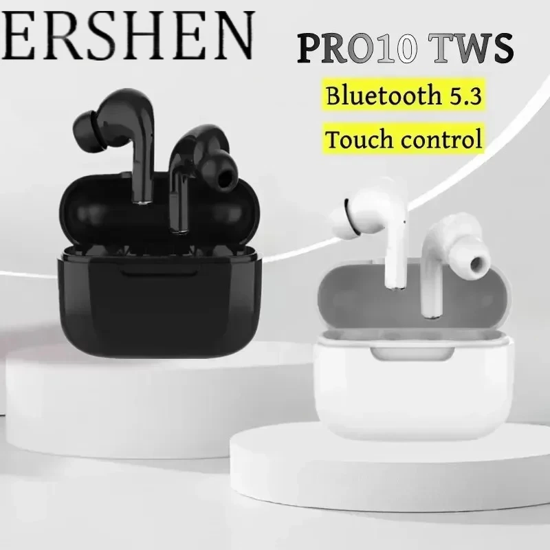 新しい-pro10-ワイヤレスヘッドフォンイヤホン-bluetooth-互換-50-防水ヘッドセットマイク付き-xiaomi-iphone-pro10-イヤホン