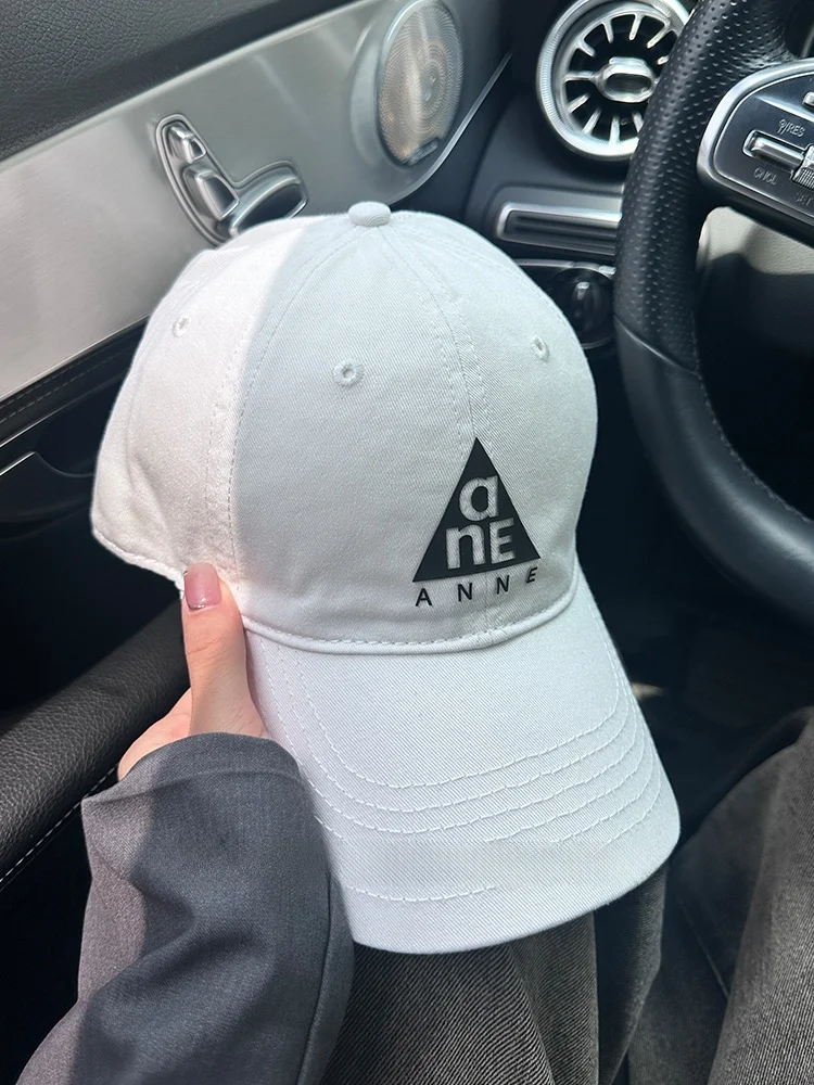 

ex Baseball Cap Large Head Circumference Wide Brim Hat Dubill Cap Lettering Men's Women's round Face Small Face Illusio...