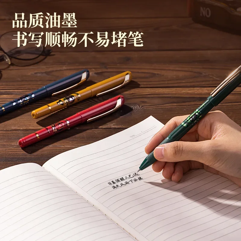 Anime Harries Quick-drying Black Signature Pen Creative Potters Cap Off Student Neuter Pen 0.5mm Large Volume Stationery Gift