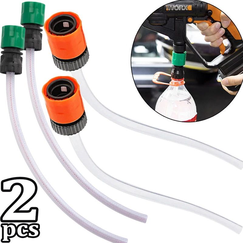 2pcs  Adapter for Lithium Battery Washer Gun Coke Bottle High Pressure Washer Gun Hose Quick Connection Pressure Washer Adapter