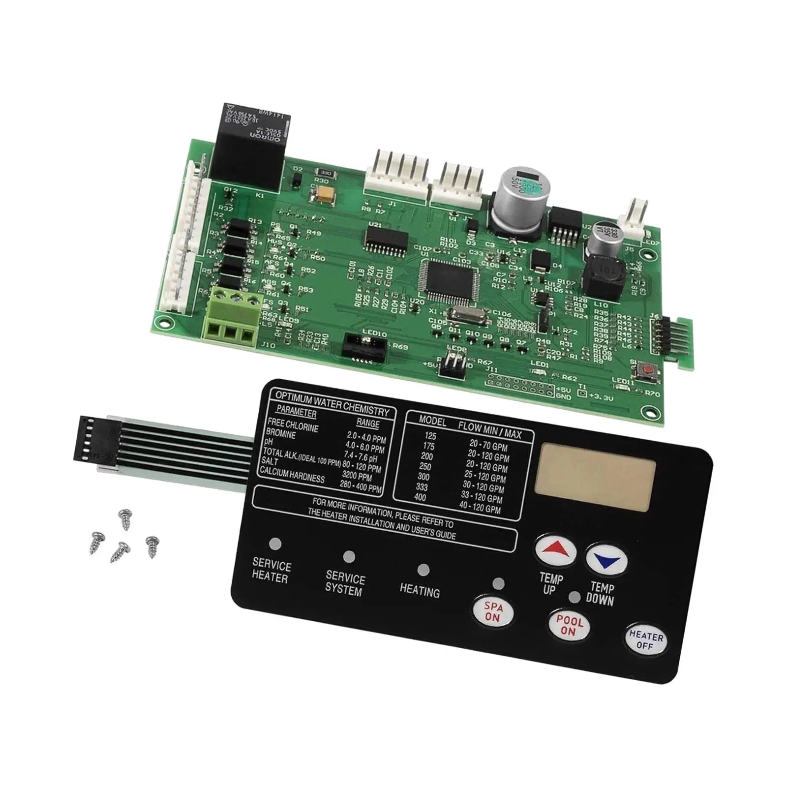 42002-0007S Zwembadverwarmer Control Board Kit Reparatie Onderdelen Professioneel Eenvoudig