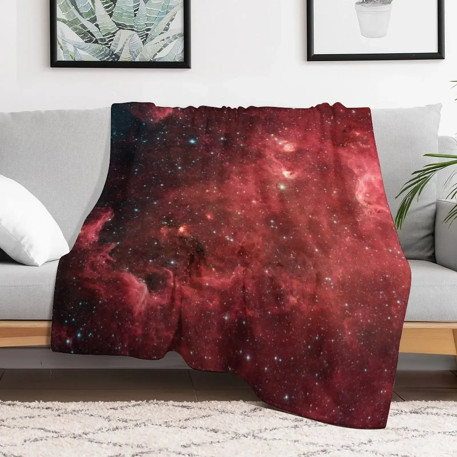 

North America Nebula Infrared, RBSSG Throw Blanket Bed covers Baby Sofa Blankets