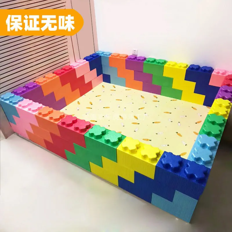 Large Early Education Training EPP Building Block Park Foam Large Children\'s Castle Indoor Partition Wall Children\'s Playground