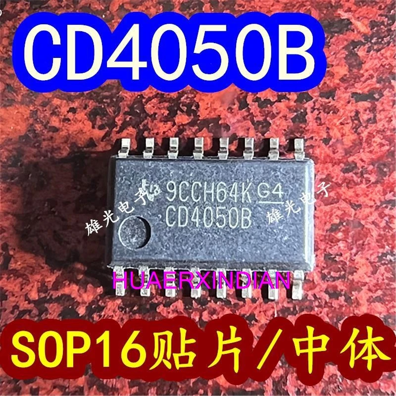 

10 шт. оригинальные CD4050BNSR CD4050B SOP16/5,2 мм