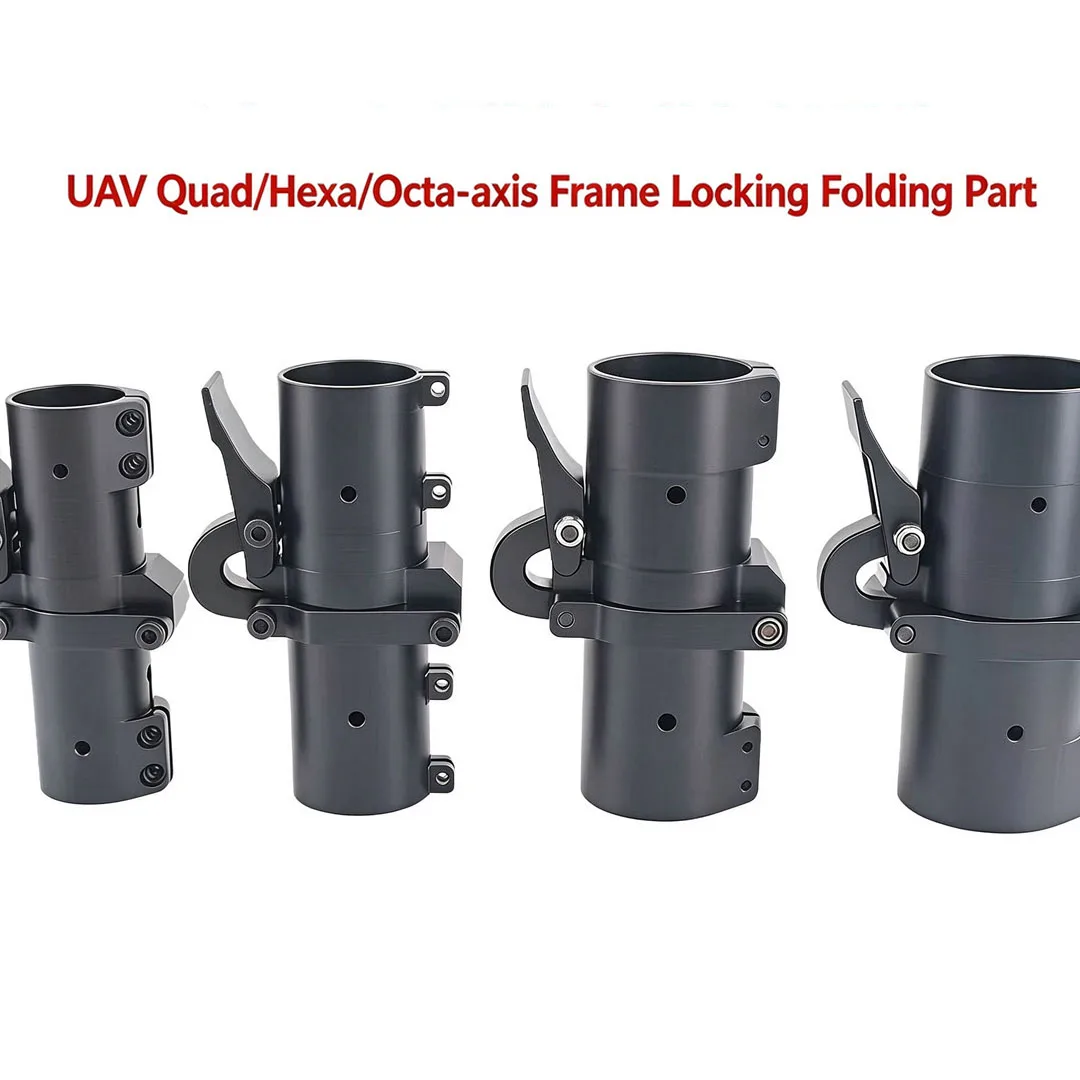 Horizontal Lock Folding Connector 25/30/35/40mm Plant Protection UAV Frame
