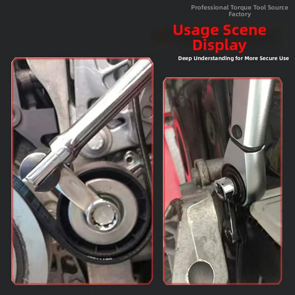 

Socket Adapter Set Torque Extension Kit Garage Repairs 2-inch Extension SAE 5 16 To 7 8 Square Drive Center To Opening