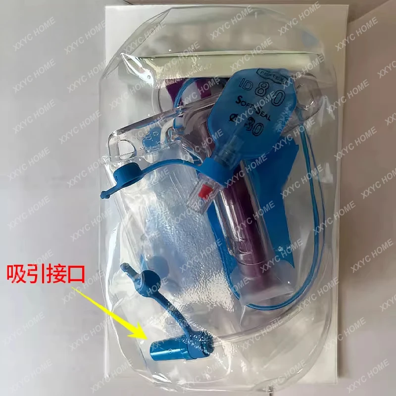 PORTEX Suction Tracheostomy Inlet Accessories with Airbag, Disposable Tracheal Tube