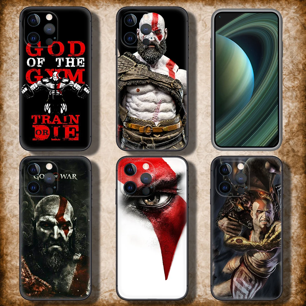 C24 Kratos God Of War 4 Soft Case for Redmi Note 11 11S 10 10T 10 Pro Max 10S 9T 9 9S 8 8T 7 Xiaomi Mi 11 11I 12 12X