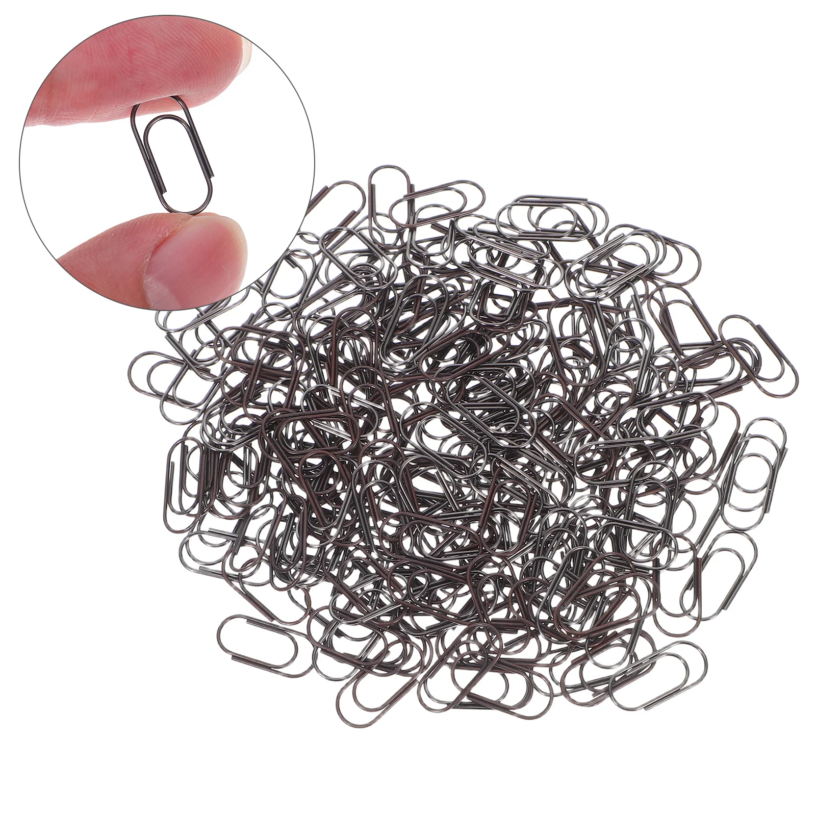 200 шт., мини-скрепки для бумаг, металлические скрепки в стиле ретро, винтажный стиль для офиса, домашнего стола, маленькие зажимы для поделок из бумаги, декоративные