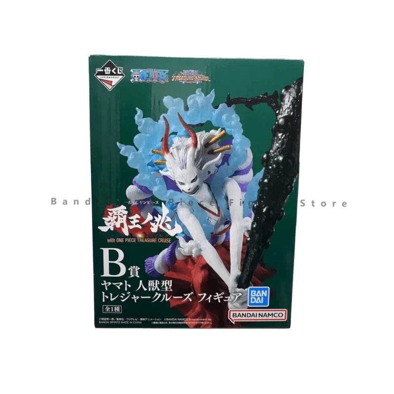 Bandai-figuras de acción originales de One Piece, ichibankuji Yamato, juguetes de animación, regalos, modelo coleccionista, Anime Hobby, en Stock