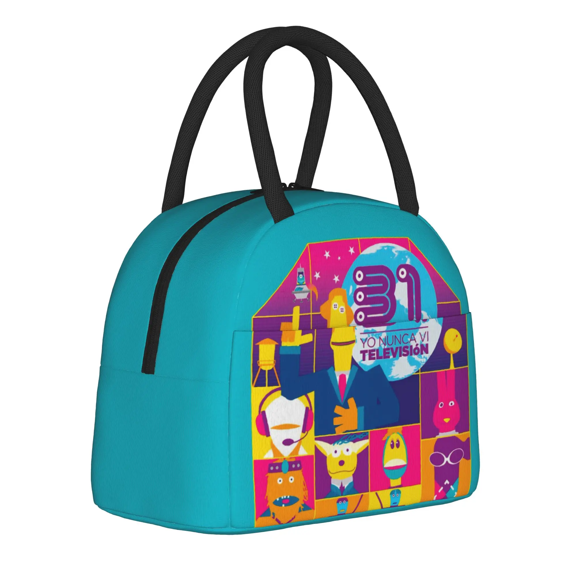 Bolsas Térmicas para Almuerzo de 31 Minutos, Portátiles, con Diseño de Comedia Chilena, Contenedor Térmico para Almuerzo, Bolsa Térmica, Lonchera para la Universidad