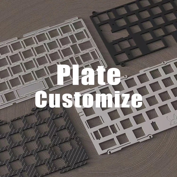 KeeBox Customized Positioning Plate PP PC Carbon Fiber Aluminum Ultem Keyboard Plate Customized Plate