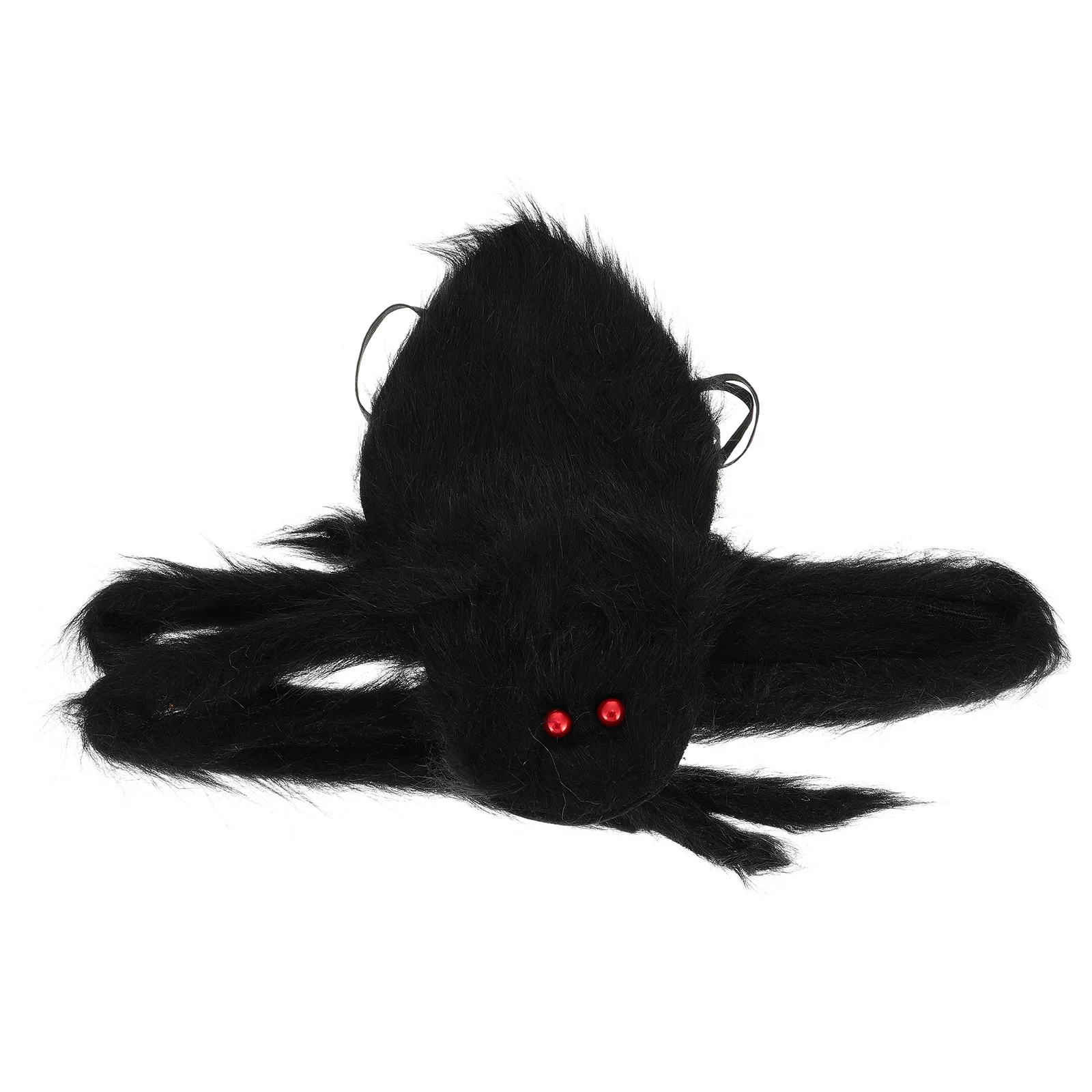 

Spider Backpack Shaggy Fabric Halloween Costume For Trick Or Treat Party Decor Spider