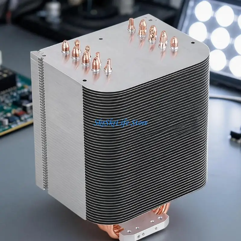 E65E 800W Passive LED Heat Sink Part with Metal Body for Cooling Use Daily