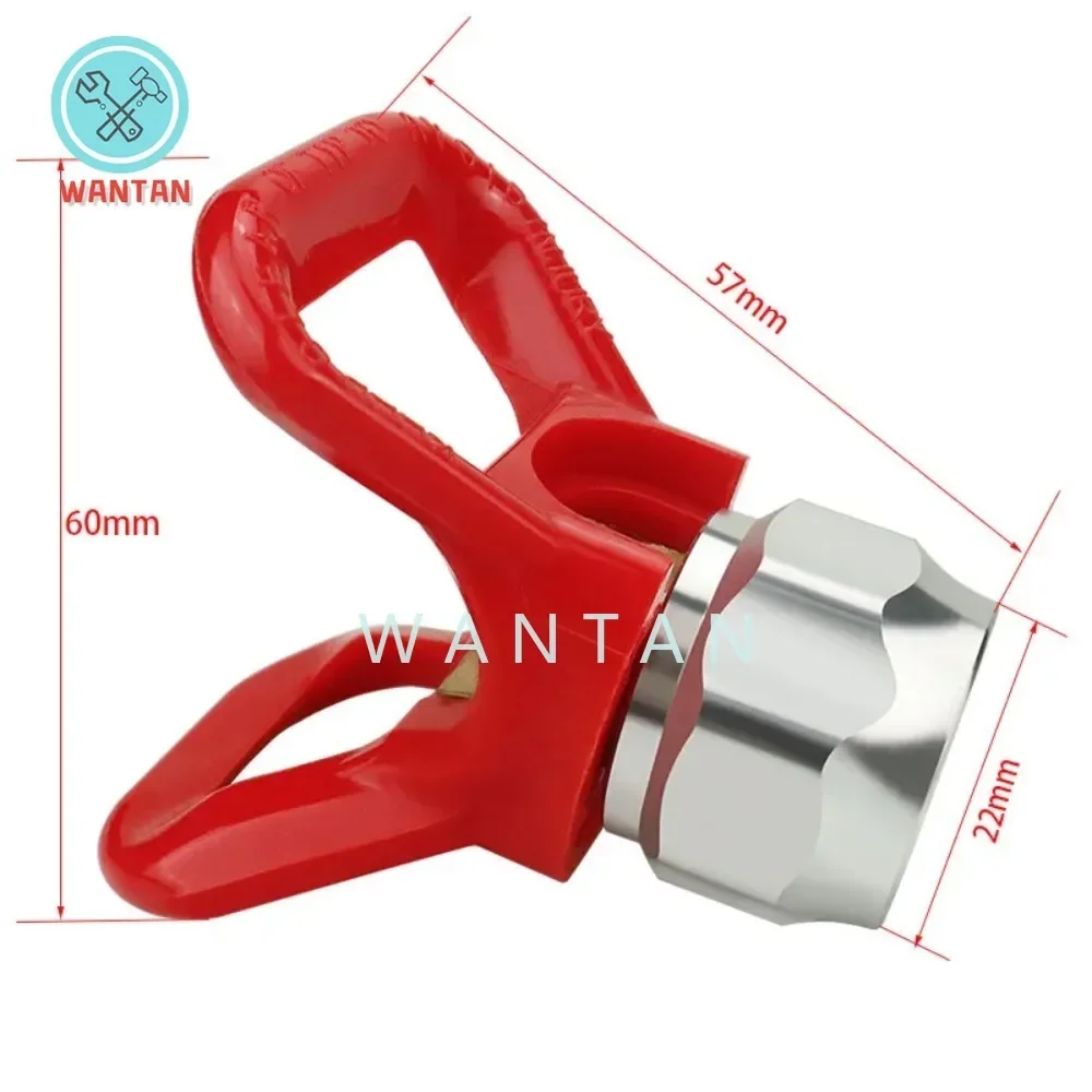 High Pressure Airless Nozzle Seat Airless Paint Spray Gun Flat Tip Nozzle Guard Airless Tip Guard Toool