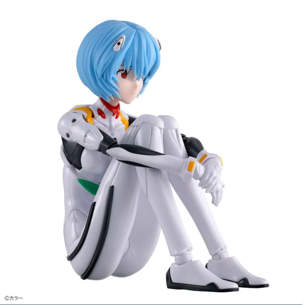 

In Stock Genuine BANDAI 30 MINUTES PREFERENCE EVA Plug Suit Rei Ayanami Figure Anime Action Assembled Model Toy