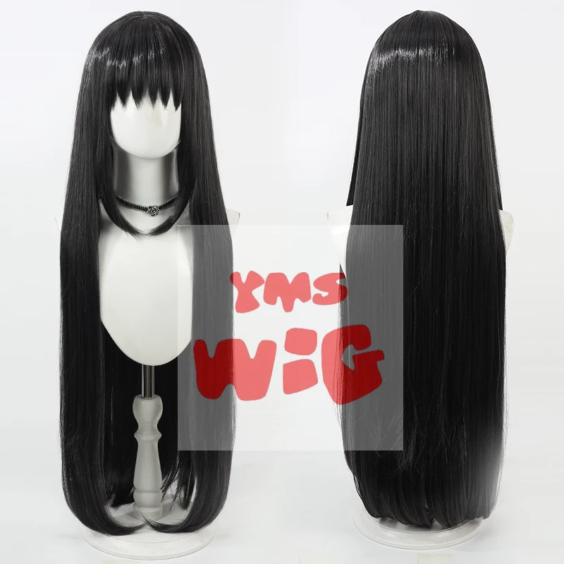 Anime Magical Girl Puella Magi Madoka Magica Akemi Homura Cosplay Wig Black Long Heat Resistant Synthetic Hair Halloween Party