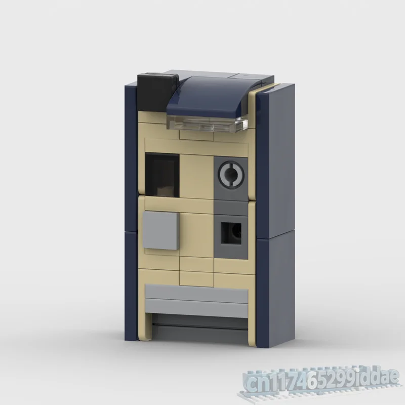 43PCS Parking Machine City Street Scene Building Blocks DIY Creative Assembly Educational Toy Home Decoration Collection Gifts