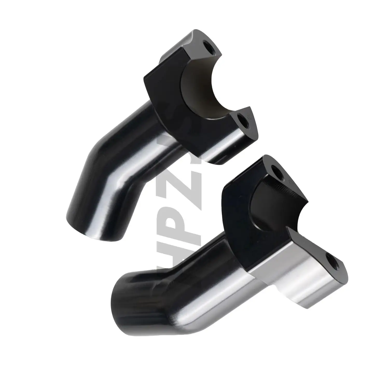 

Для Harley Dyna Street Bob Wide Glide Softail Sportster 883 1200, стояки руля мотоцикла с откатом, 3,5 дюйма, алюминиевый черный/хромированный