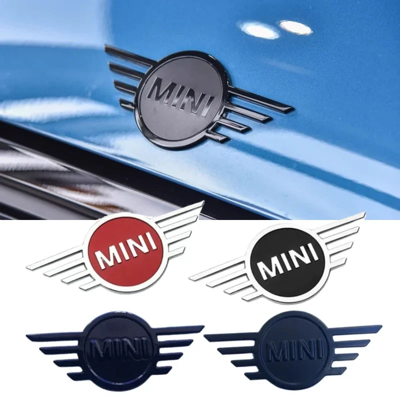

Эмблема для Mini Cooper R55 R56 R60 Countryman Clubman JCW F55 F56 F60, металлический значок-логотип на переднюю и заднюю часть автомобиля, наклейка, автоаксессуары
