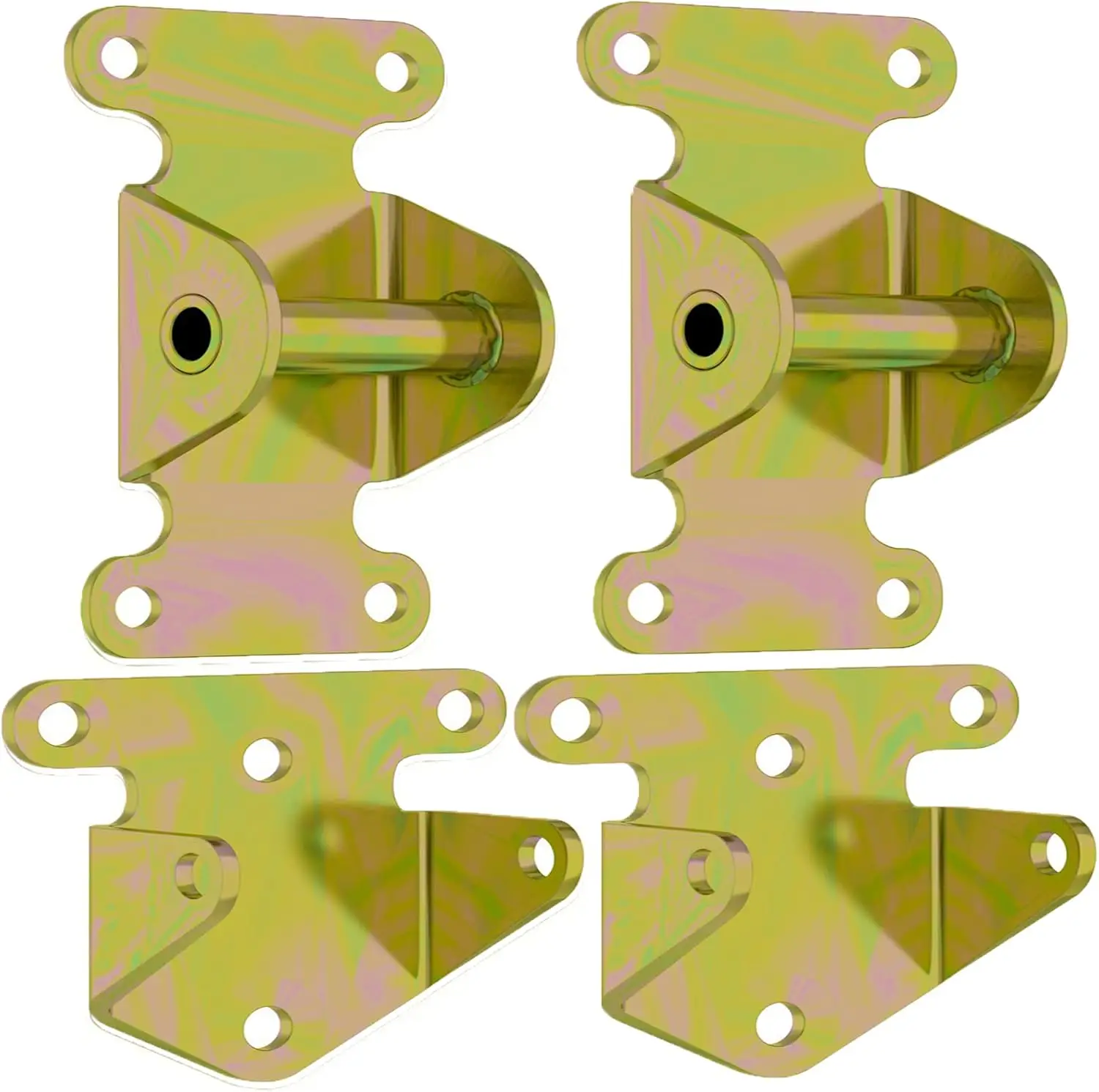 Chevy V8 Solid Steel Frame Mounts Motor Mounts for SBC 283 327 350 400 Small & Big Block Chevy Engines Off Road Racing
