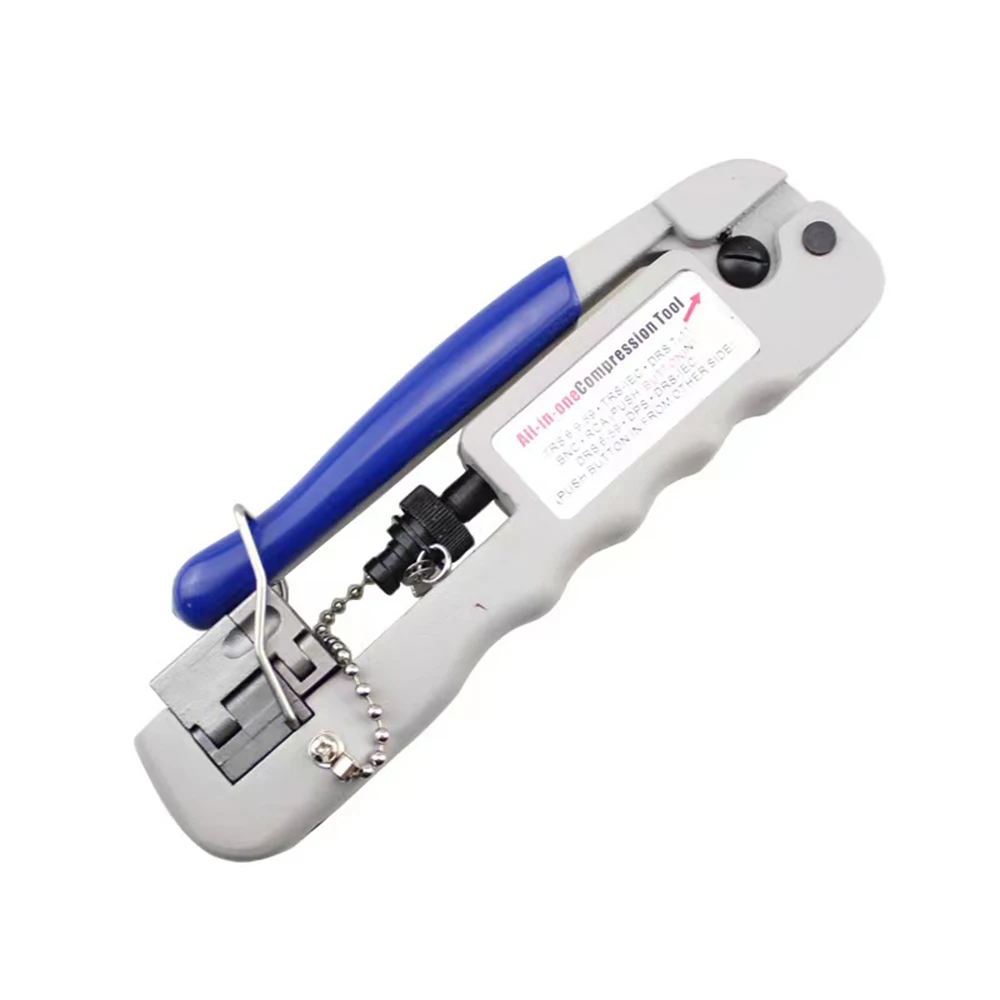 Pinza a crimpare manuale per utensili a crimpare per cavi coassiali multifunzione