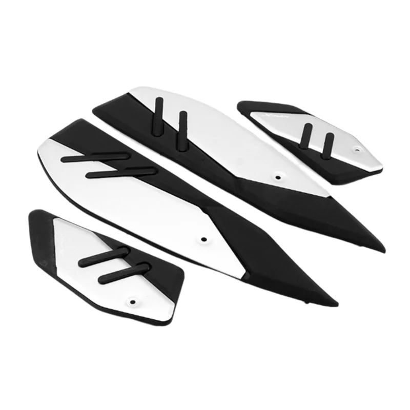 

AB56-Motorcycle Foot Pegs Plate Skidproof Pedal Plate Footrest Footpads For X-MAX 125 250 300 400 2023-2024