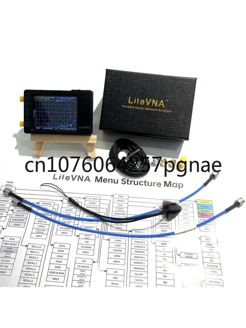 Litevna 6G Vector Network Analyzer 2.8-Inch/4-Inch Display Nanovna Upgrade Version 0.3.1