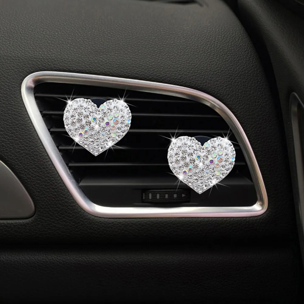 

2 Pcs Car Accessories Turntable Scented Aroma Clip Vent Clips Interior Decoration Air Outlet