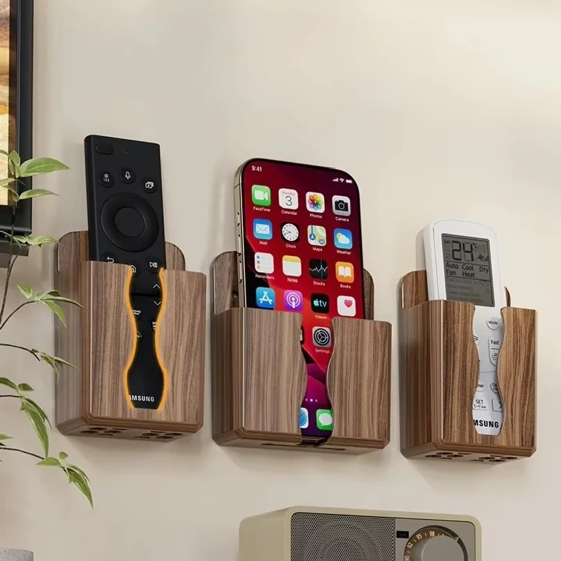 Adhesive Phone Charger Case and Remote Holder for Wall, Bathroom Organizer wholesale
