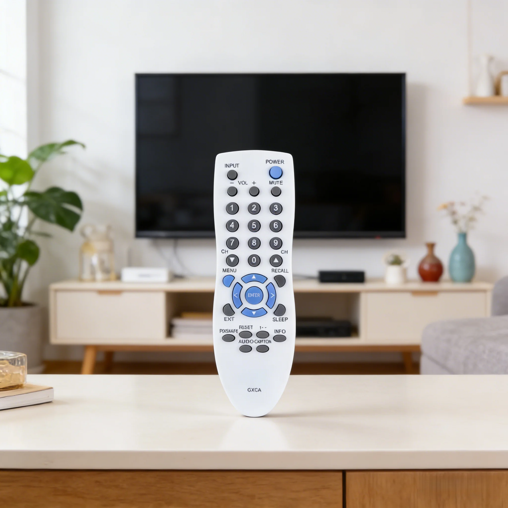 

GXCA Remote Control for Sanyo HDTV Replacement Fits DP15647 DP15657 19647 DP32746M HT27547 - Electronic Appliance Remote