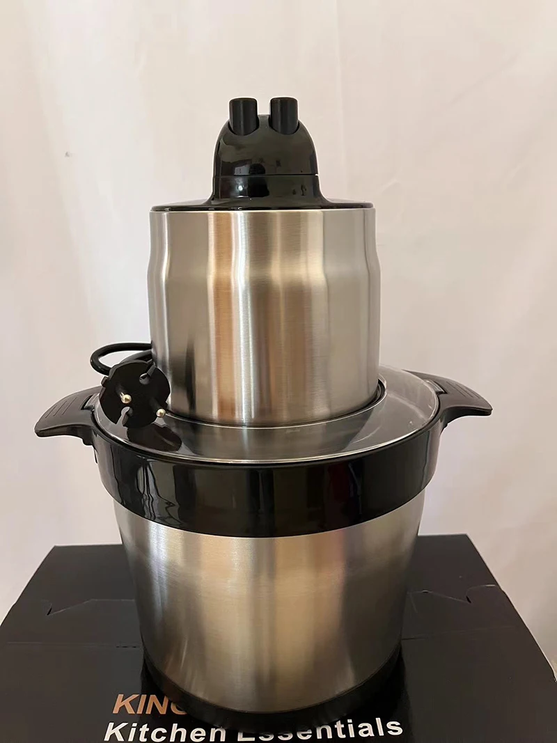 6L Electric Meat Grinders 304 Stainless Steel Food Crusher Multifunctional Vegetable Slicer Chopper Mincer Baby Food Processor