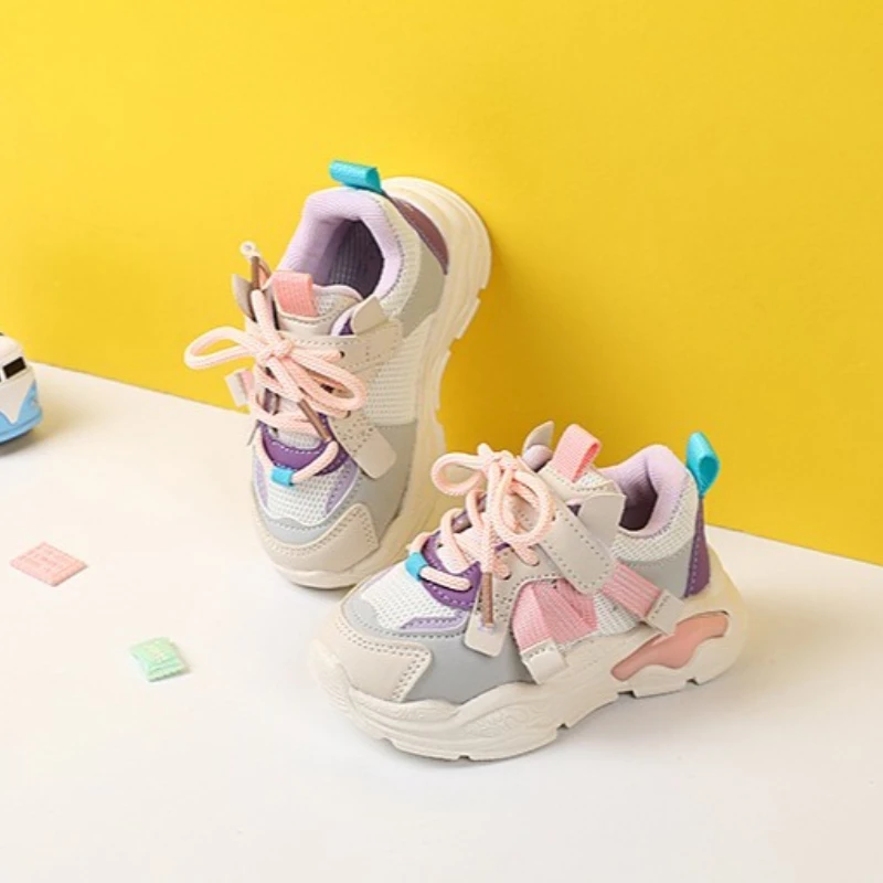 

Fashion Women Sneaker 2025 Autumn Fashion Gril Shoes Soft Sole Anti Slip Men's Sneaker Breathable Kid Shoes Light Girl Sneakers