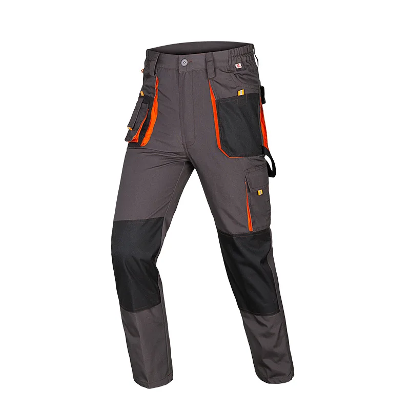 Calça Multi Bolso Masculina, Macacão de Oficina, Mecânico, Eletricista, Soldador, Reparação Automóvel, Pintor, Decoração, Manutenção, Trabalhador