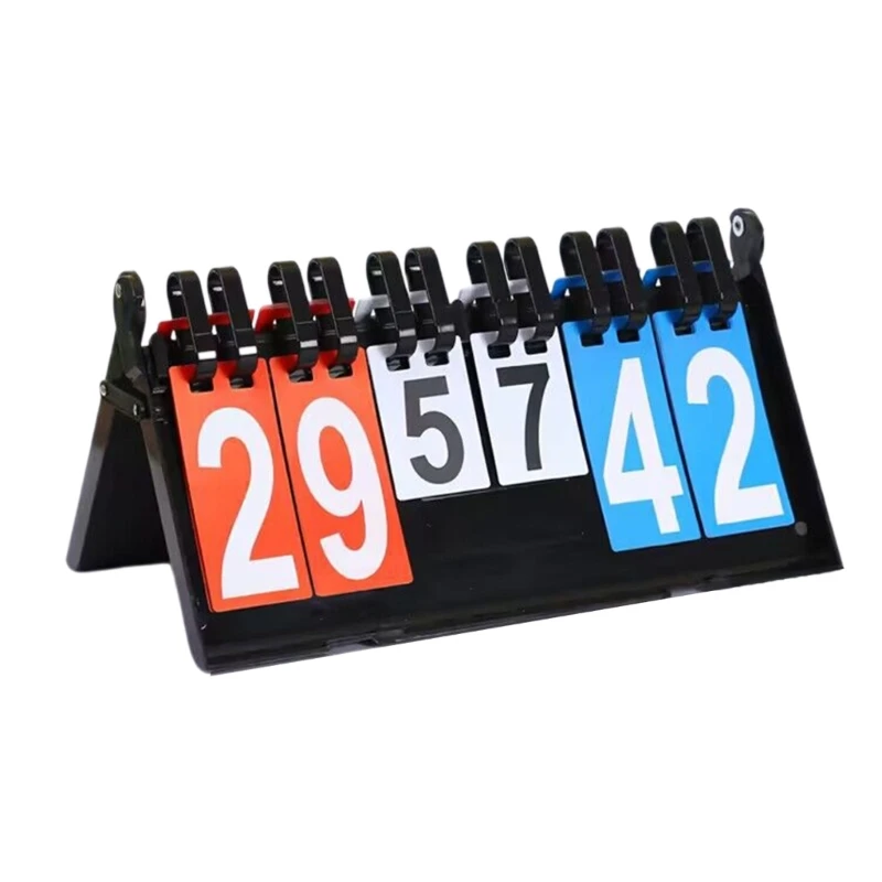 

Tabletops Scoring Board for Indoor Outdoor Sports Tabletops Scoreboard Flippers