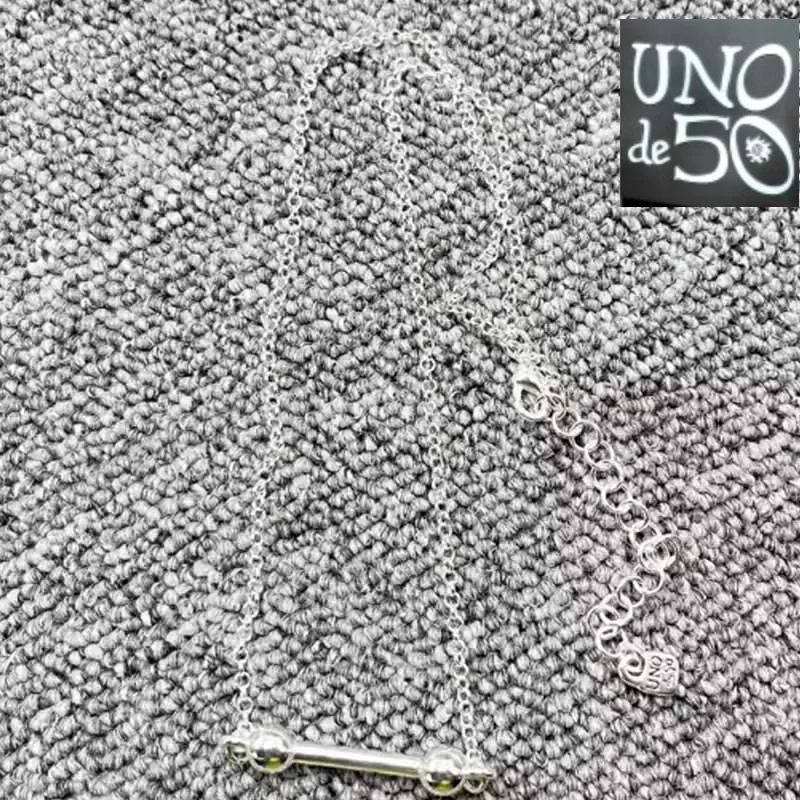 

2024 Selling Exquisite High Quality UNO DE 50 Fashion Classic 925 Necklace Jewelry Romantic Holiday Gift