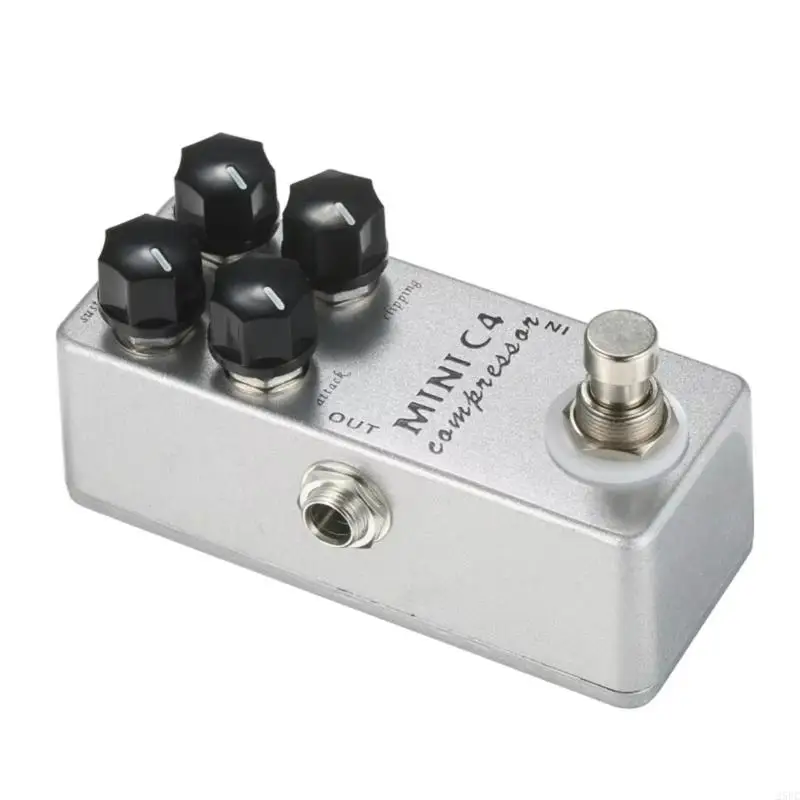 True Bypass Bass Guitar Compressor Pedal Overdrive 4 Modes Effector Enduring