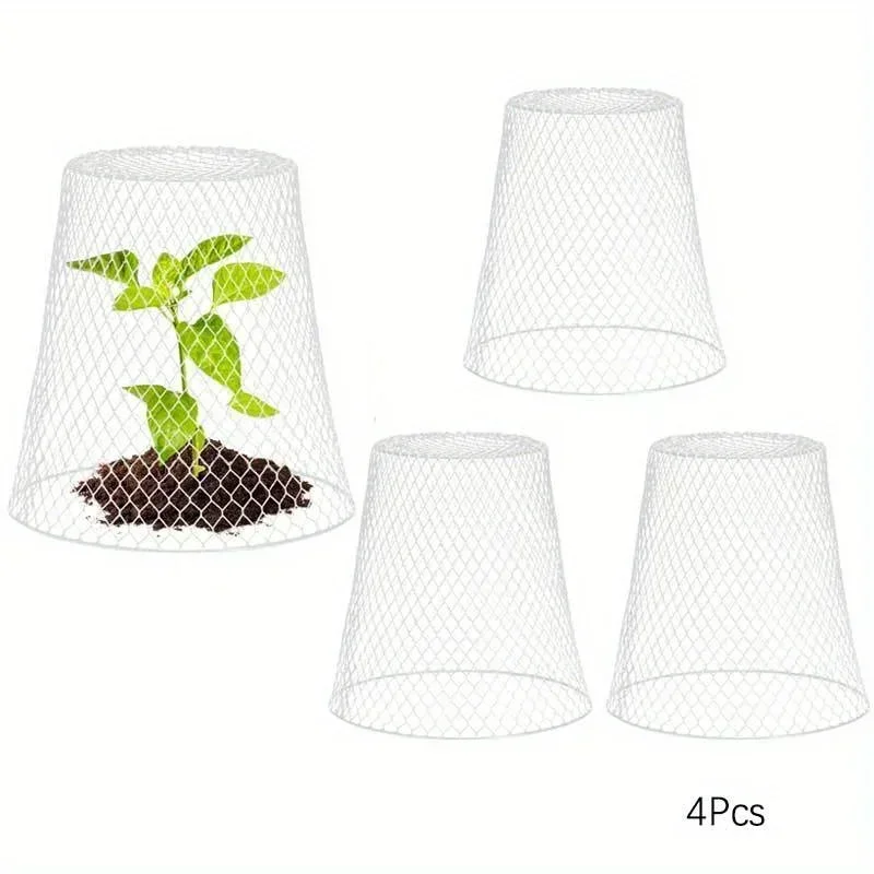 

High-quality Metal Wire Plant Protector Cover, Garden Mesh Cage for Protecting Plants Vegetables from Animals & Birds