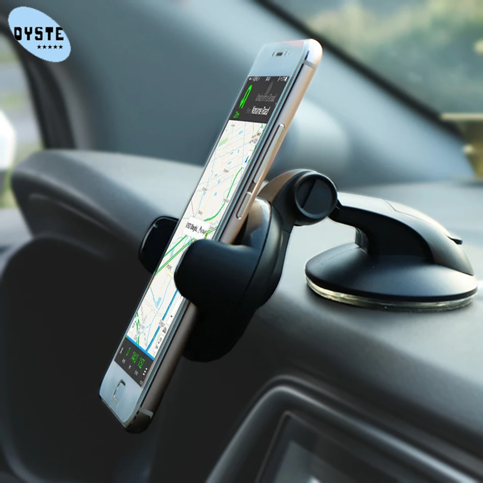 Support universel de téléphone portable pour Voiture Support de téléphone portable pour Voiture Support de pare-brise Support de téléphone portable pour Smartphone Support de Voiture Porta cellulaire