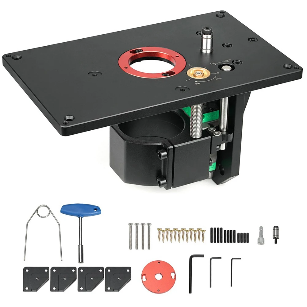 Electric Wood Milling Flip Board Chamfering Engraving Board Carpenter Workbench Woodworking For 65mm Diameter Trimming Machine